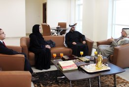 A Delegation from IEEE UAE Section visits AAU