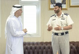 Visit of the AAU Chancellor to Al Ain Police Directorate