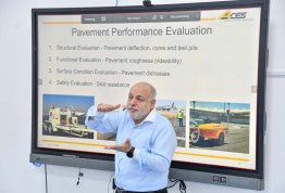 Workshop on Pavement Performance Evaluation for Roads and Airports