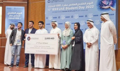 The College of Engineering Students Won 3 Prizes in 16th IEEE UAE Student Day