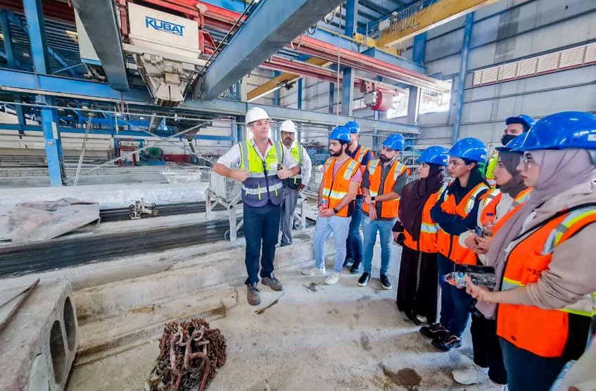 A Student’s Field trip to Exeed Precast