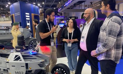 Engineering students get acquainted with the latest innovations at the Police Summit in Dubai