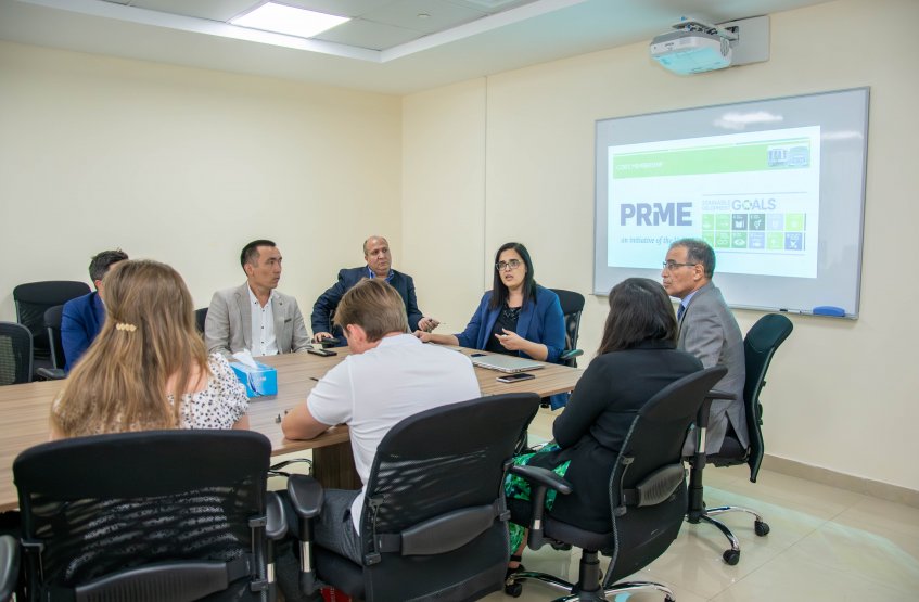 The Visit of the Russian Delegation to Al Ain University