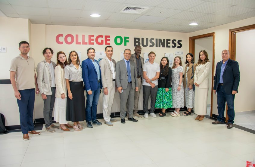 The Visit of the Russian Delegation to Al Ain University