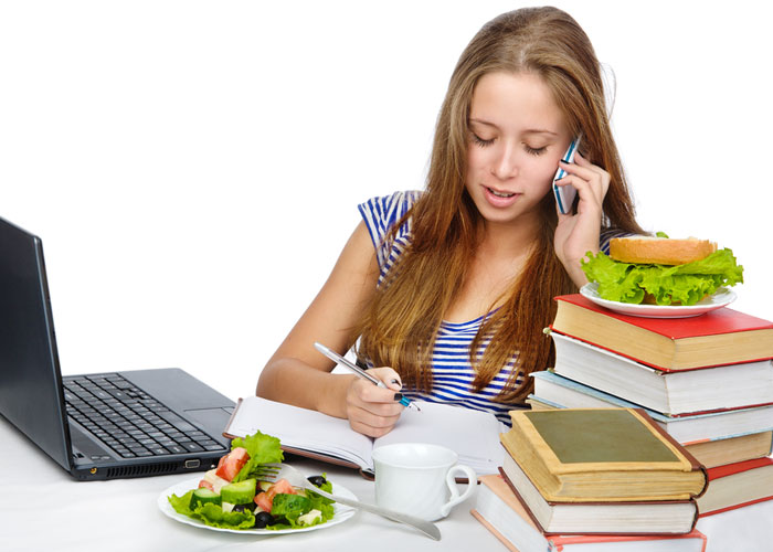 Eating well during exams and study sessions